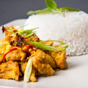 Poulet au lait de coco