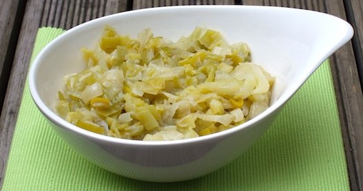 Fondue de poireaux