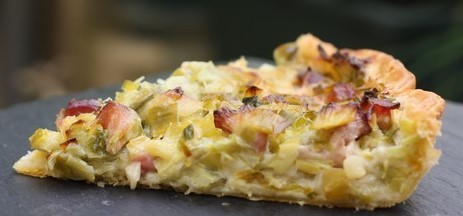 Quiche aux poireaux