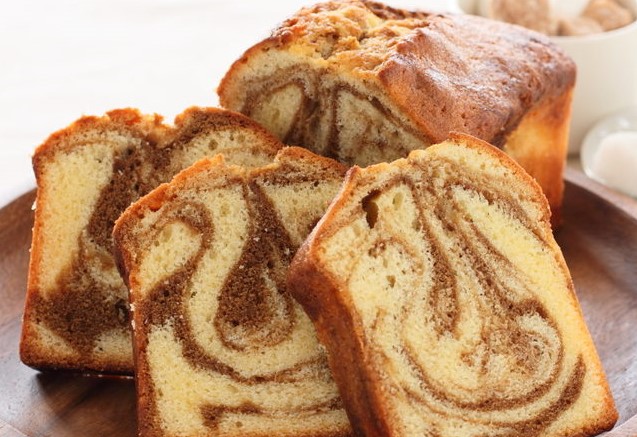marbré chocolat vanille