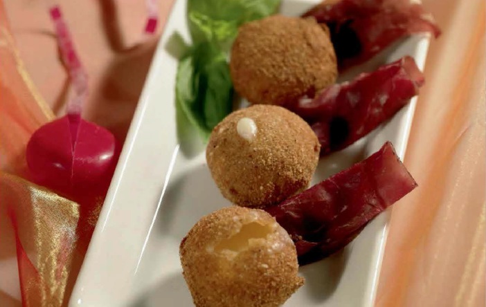 pané Cromesquis Babybel Grisons